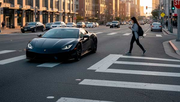 Как правильно уступить пешеходу