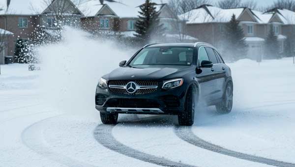 Как правильно тормозить на снегу